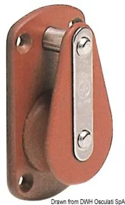 Image de HYE Tufnol Taquet simple 14x60mm LB , 1 pièce