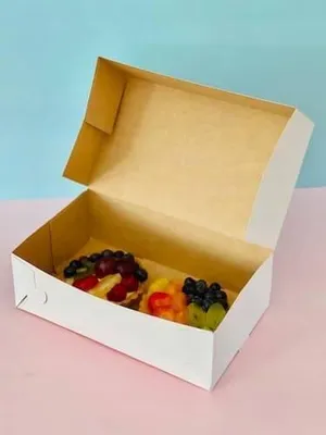 Produktbild von Kuchenkarton 25 x 15 x 8 cm 50 Stück.