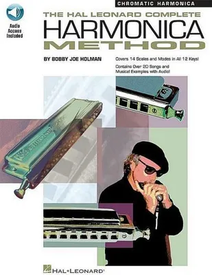 Zdjęcie produktu dla The Hal Leonard Complete Harmonica Method - Chromatic Harmonica Book/Online Audio
