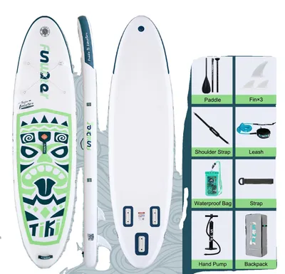 Produktbild von Aufblasbares SUP-Board, hohe Stabilität, langlebiges PVC-Material, SUPFW05A