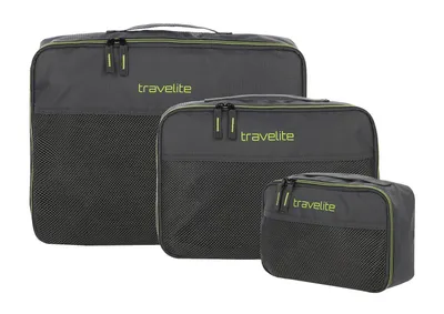 Obrázok produktu pre Travelite Packset Anthrazit/Green