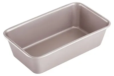 Rechteckige Kastenform 23 cm, Antihaft, Champagner Gold