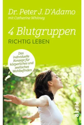 Immagine prodotto di 4 Blutgruppen - Richtig leben