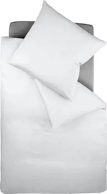 Produktbild von Colours Interlock Jersey Bettwäsche Silber 155 x 200 cm