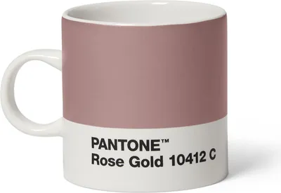 Image de Copenhagen D - Tasse à expresso PANTONE (or rose 10412 C)