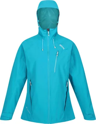 Produktbild von Regatta Softshelljacke Damen mit Kapuze Birchdale, Farbe:Blau, Größe:36
