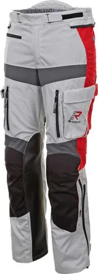 Produktbild von Rukka Offlane Motorrad Textilhose, grau/rot, 48