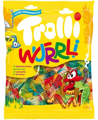Produktbild von Trolli Wurrli 150g