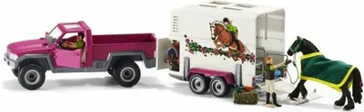Zdjęcie produktu dla schleich HORSE CLUB 42346, Horses, Riding Tournament, 5 lat(a), Wielobarwny, Plastik