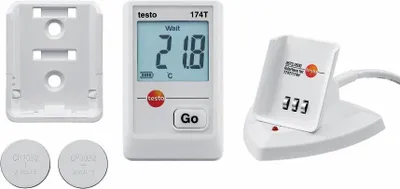 Image de Mini-enregistreur de données pour la température avec USB 174T set - TESTO - 0572 0561