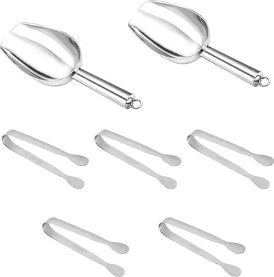 Obrázek produktu pro Lžíce na kostky ledu do kuchyně a na večírky – sada 3 kusů.