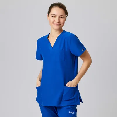 Produktbild von Sportsline Damen Kasack royal blue, S : S : royal blue : 94% Recycling-Polyester 6% Elasthan