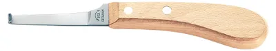 Produktbild von F.DICK Hufmesser ECONOMIC (Links-Lang-Schmal; Buche; Kohlenstoffstahl; 78 mm)