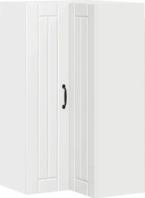 Produktbild von vidaXL Wand-Eckschrank LUCCA Weiß 57 x 57 x 100 cm Holzwerkstoff