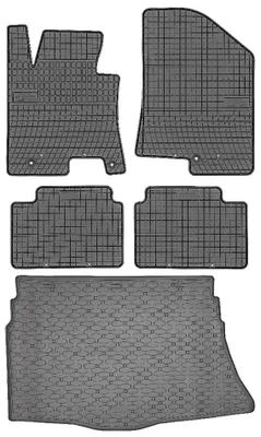 Produktbild von Hyundai i30 II Schrägheck (2012-2016) - SET: Gummifußmatten + Kofferraummatte