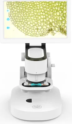 Produktbild von DIPROGRESS BL-DDL-MX, Digitales Mikroskop, Weiß, LCD, 22,9 cm (9"), 1600x, 20x