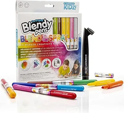 Produktbild von Chameleon KIDZ, 24 Stück(e), Mehrfarbig, 6 Jahr(e), Tinte auf Wasserbasis, Box