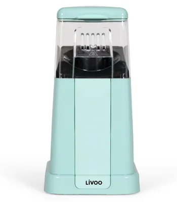 Popcornmaschine 100 g, 1200 W, Überhitzungsschutz, türkis