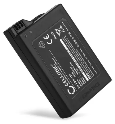 Immagine prodotto di CELLONIC 1x Batteria per Consolle giochi Compatibile con Sony PSP 1, PSP-110 – (1800mAh, 3.7V)
