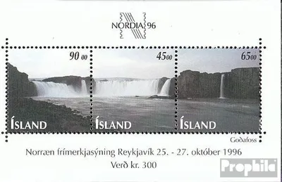 Produktbild von Briefmarken Island 1996 Mi Block19 (kompl.Ausg.) postfrisch Briefmarkenausstellung