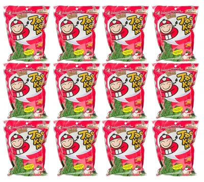 Produktbild von Tao Kae Noi Algensnack hot & spicy ROT 12x32g