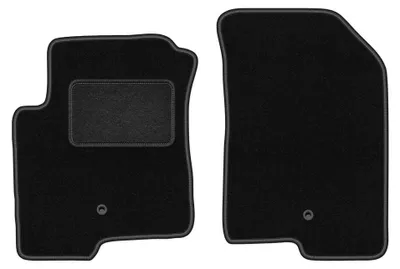 Immagine prodotto di Tappetini anteriori in moquette per Dodge Caliber 2006-2011 (hatchback) – 2 pezzi, neri, su misura – Wielganizator LUX
