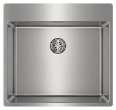 Produktbild von Teka 115000082, Unterbauspüle, Rechteckig, Edelstahl, Edelstahl, 1 Becken, Rechteckig