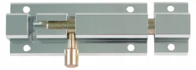 Produktbild von AMIG Riegel 501 Aluminium silberfarben 150x40mm