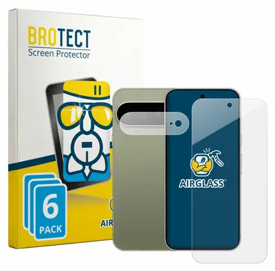 Produktbild von 6x BROTECT Schutzglas für Google Pixel 11 Pro XL (Display+Kamera) Schutzfolie Panzer Folie Glas Display Schutz klar