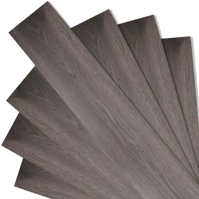 Produktbild von Eikuavons 5 m² PVC Vinylboden Bodenbelag Vinyl Laminat Selbstklebend Dielen Planke Rutschfest Wasserfest 35 Stück Vinyl-Dielen Holzmaserung Dielen (Dunkelgrau)