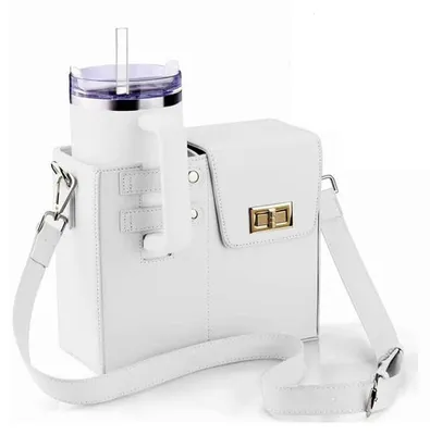 Image de Sac portable pour bouteille d'eau avec bandoulière réglable
