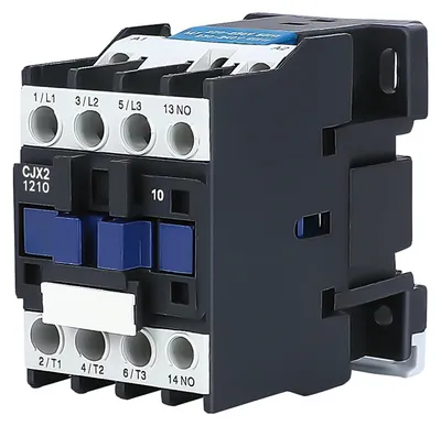 Wechselstromschütz 110V 12A 50/60Hz 1NO 3-polig DIN