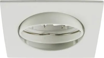 Produktbild von Bioledex INO Einbaurahmen weiss eckig schwenkbar 81mm