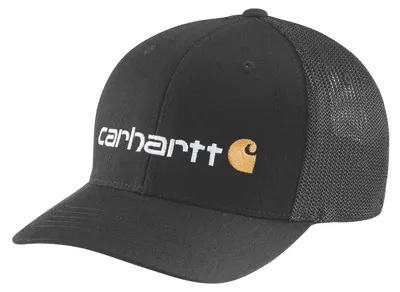 Produktbild von Carhartt 105353 Rugged Flex™ Oakland Logo Cap Black S/M