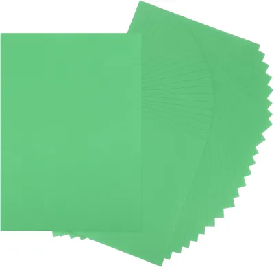 Immagine prodotto di Carta da stampa, cartoncino verde, 24 fogli, 250 g/m², ideale per progetti creativi