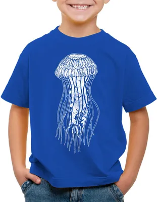 Produktbild von style3 Leonard Jellyfish Kinder T-Shirt Qualle