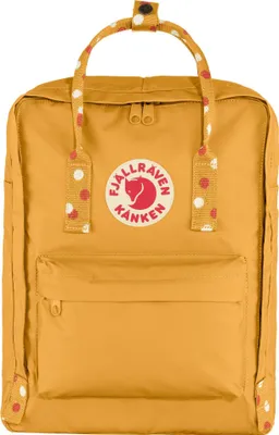 Produktbild von Fjällräven Kånken Batoh Ochre/Confetti Pattern 16 L