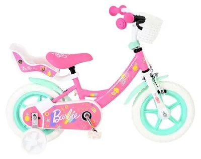 Produktbild von Barbie Kinderfahrrad - Mädchen - Mag-Felgen - 12 Zoll - Rosa