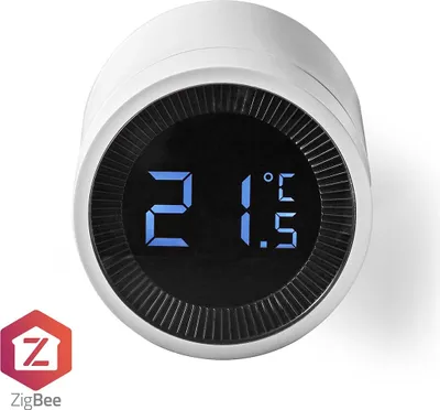 Produktbild von Nedis SmartLife Heizkörpersteuerung - Zigbee 3.0 - Batteriebetrieben - LCD - Android / IOS