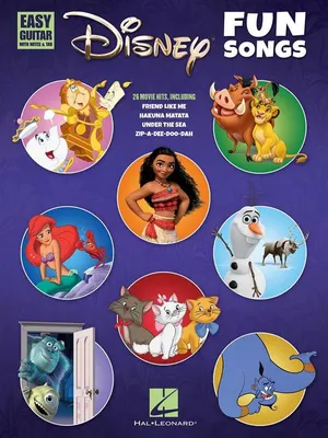 Immagine prodotto di Disney Fun Songs for Easy Guitar