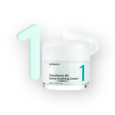 Produktbild von Numbuzin – No.1 Pantothenic B5 Active Soothing Serum – Intensiv feuchtigkeitsspendendes Gesichtsserum – 50 ml