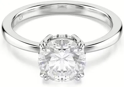 Zdjęcie produktu dla Pierścień Swarovski, Gładki Metal 5717939