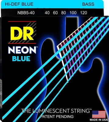 Immagine prodotto di DR Strings NBB5-40 Corde per basso a 5 corde