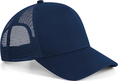 Immagine prodotto di Beechfield B642 | Microknit Snapback Trucker - Chiusura a scatto - Colore: French Navy - Taglia: Unica