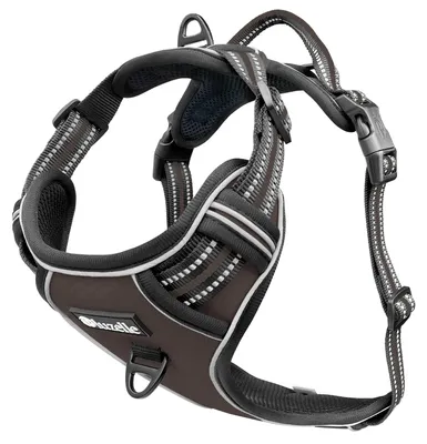 Produktbild von Bluzelle Hundegeschirr Brustgeschirr klein XS Anti-Zug reflektierend Griff