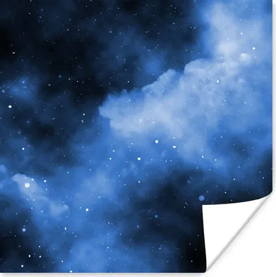 Produktbild von MuchoWow® Poster Sterne - Weltraum - Universum 100x100 cm - Babyzimmer