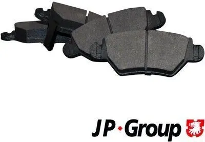 Produktbild von JP GROUP Bremsbeläge Satz Hinten für OPEL Astra G CC (T98) 1263700210