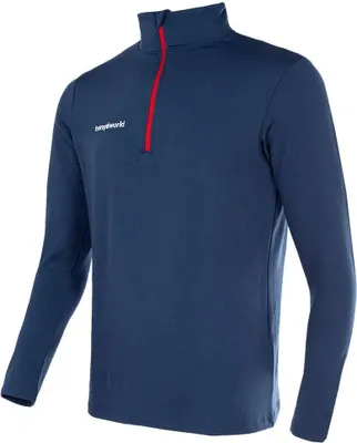 Image de Trangoworld Mora baselayer à manches longues bleu S hommes bleu S