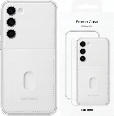 Produktbild von Original Samsung Frame Case (Galaxy S23) Weiß