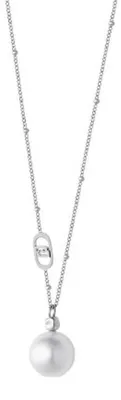 Immagine prodotto di Collana minimalista con perla sintetica LJ3012